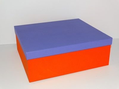 Duże pudełko bez logo (dwa kolory) pudelko z wieczkiem 54