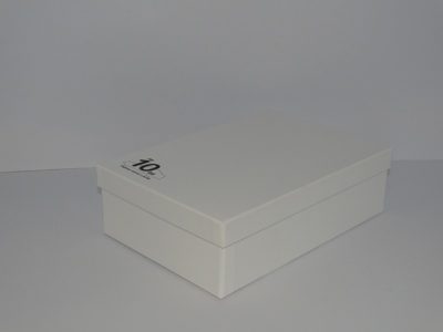 Pudełko na buty białe pudelko z wieczkiem 58
