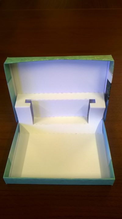 Małe pudełko wykrojnikowe na magnes pudelko z wykrojnika 124